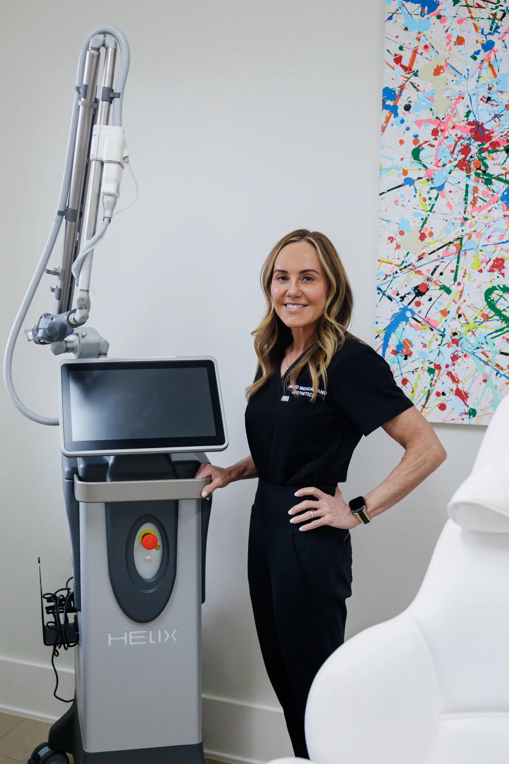 Co2 laser resurfacing