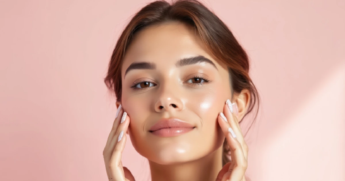 Young woman with glowing skin after Glacē™ Treatment in Wilmington, NC